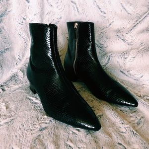 Zara Black Bootie